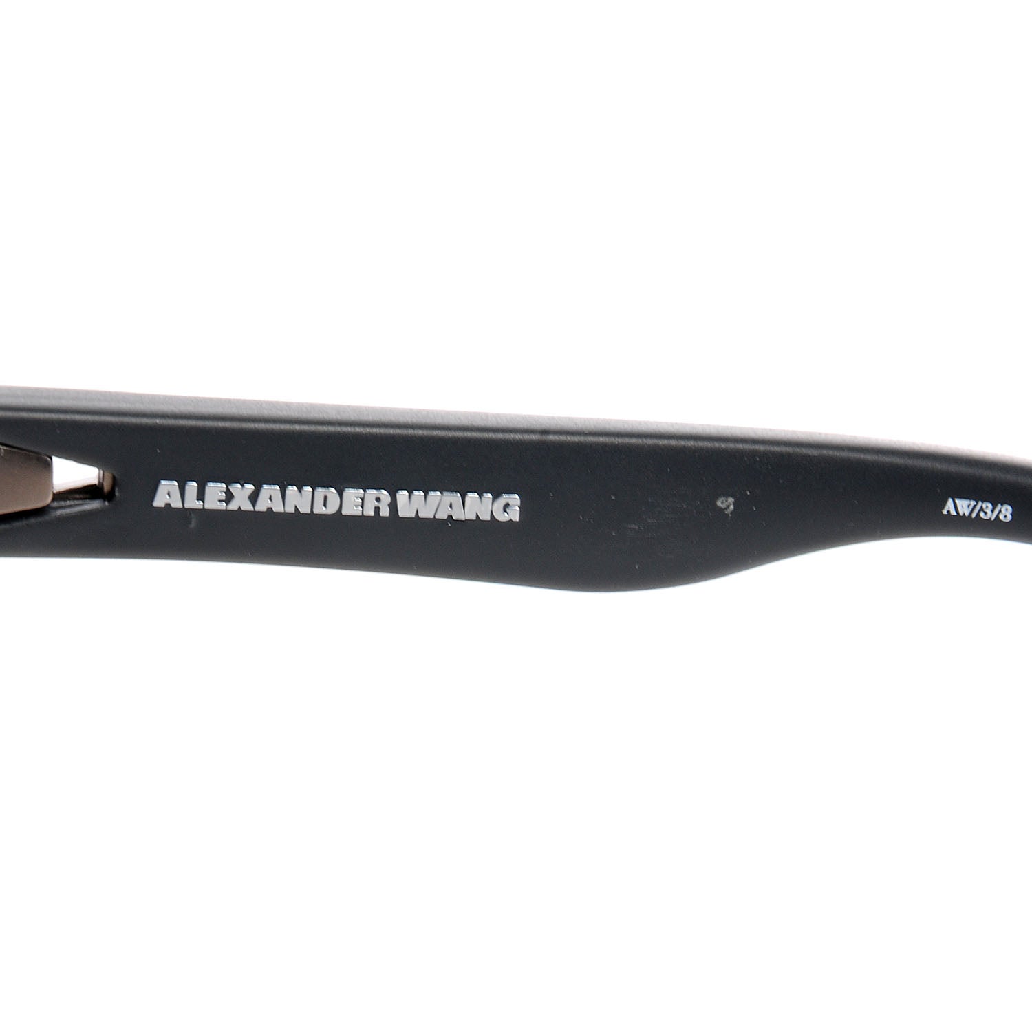 Alexander Wang Zipper Frame Sunglasses AW3C8SUN Dark Grey 6 of 7