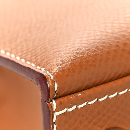 Hermes Epsom Kelly Sellier 25 Gold 11 of 12