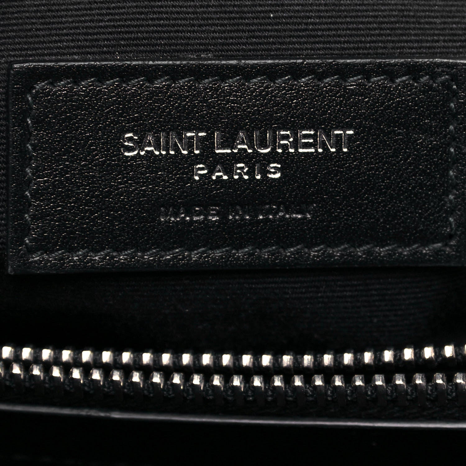 Saint Laurent Calfskin Y Quilted Monogram Large Loulou Chain Satchel Black 6 of 12