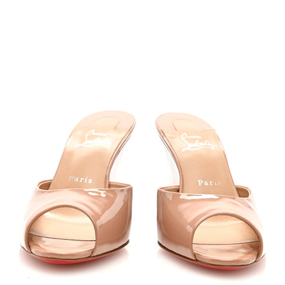 Christian Louboutin Patent Me Dolly Zeppa 85 Sandals 39 Nude 3 of 7