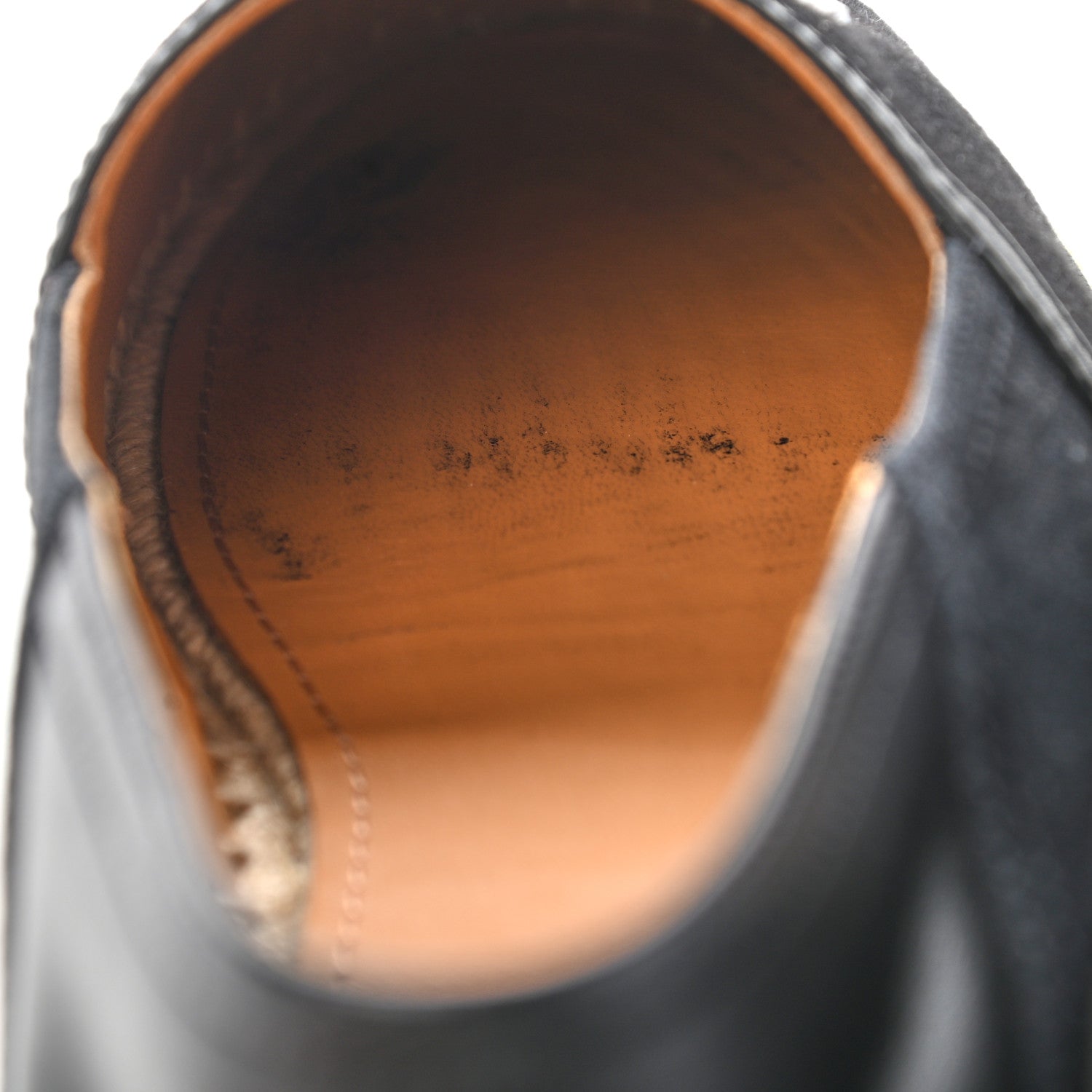 Christian Dior Canvas Lambskin Mens Logo Espadrilles 42 Black 10 of 13
