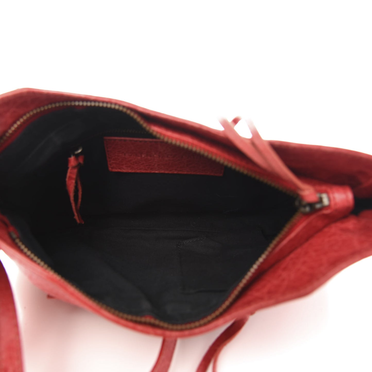 Agneau Classic Hardware Hip Rouge Cardinal