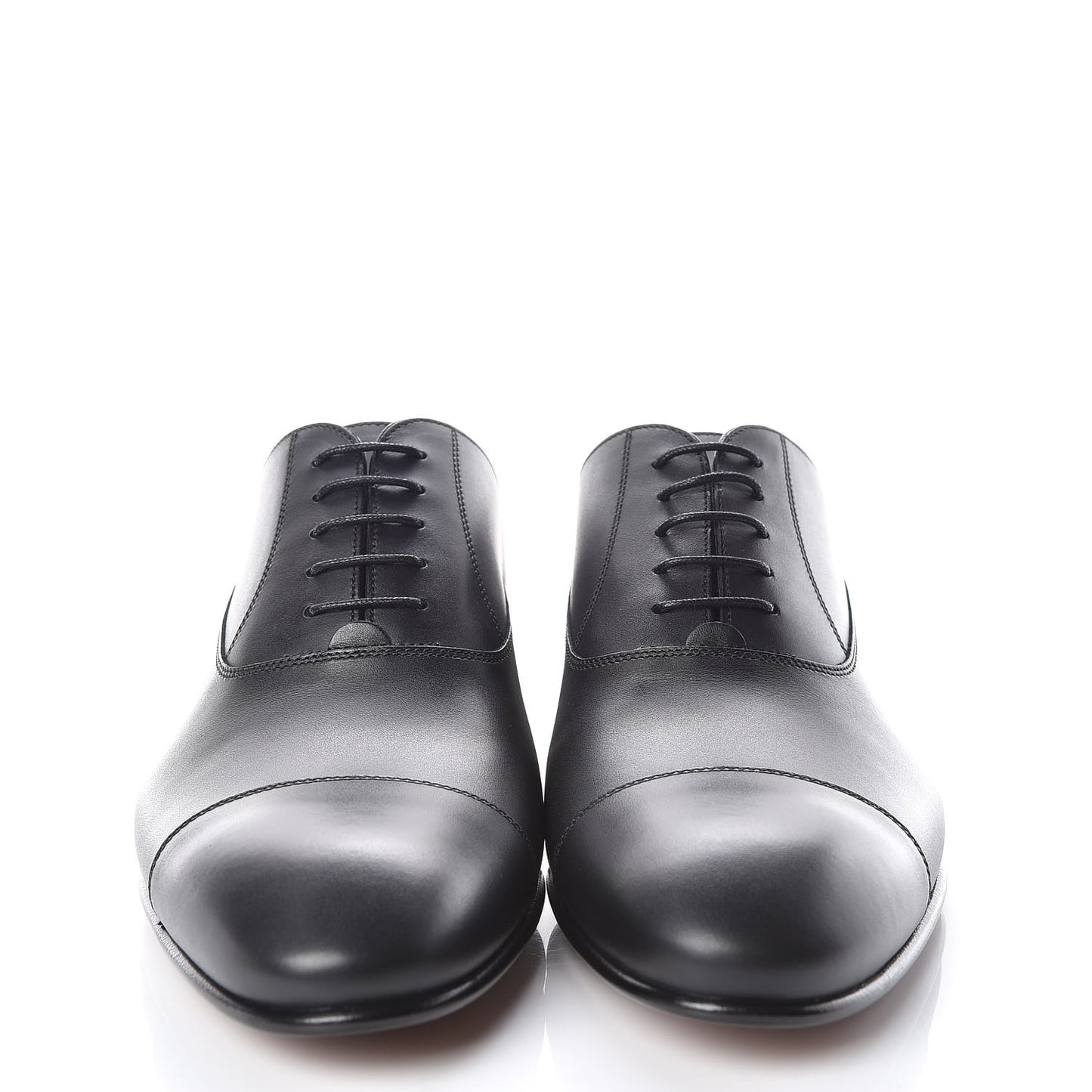 Calfskin Mens Loafers 41 Black