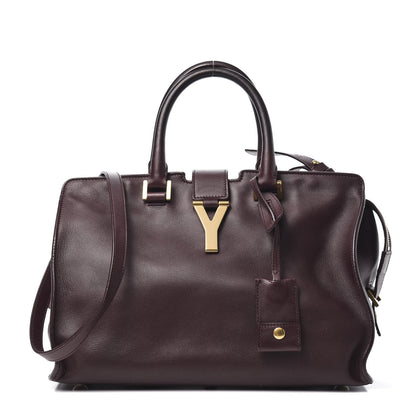 Saint Laurent Calfskin Small Classic Y Cabas Bordeaux 1 of 15