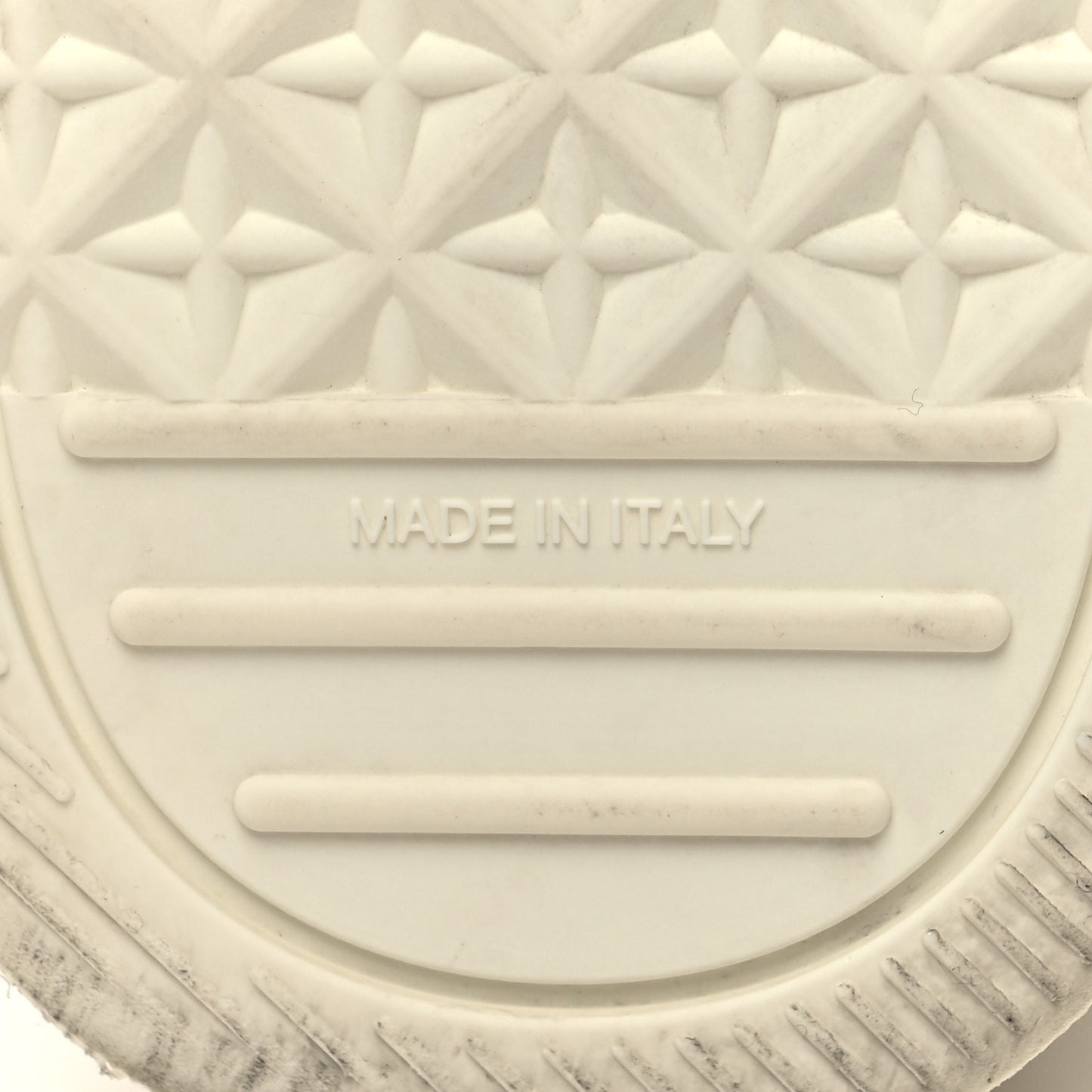 Calfskin Walk'N'Dior Star High Top Sneakers 39 White