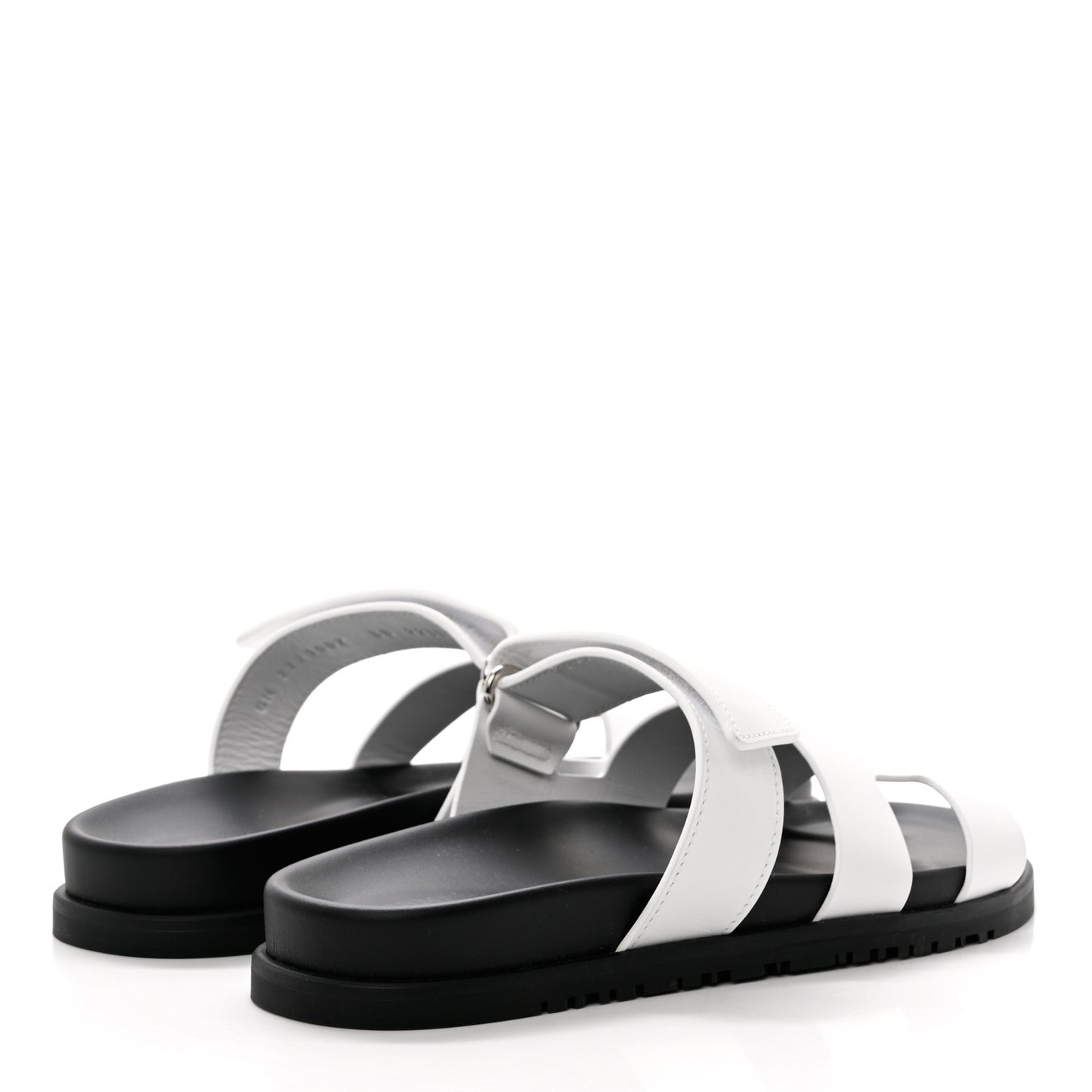 Calfskin Womens Chypre Sandals 38 White
