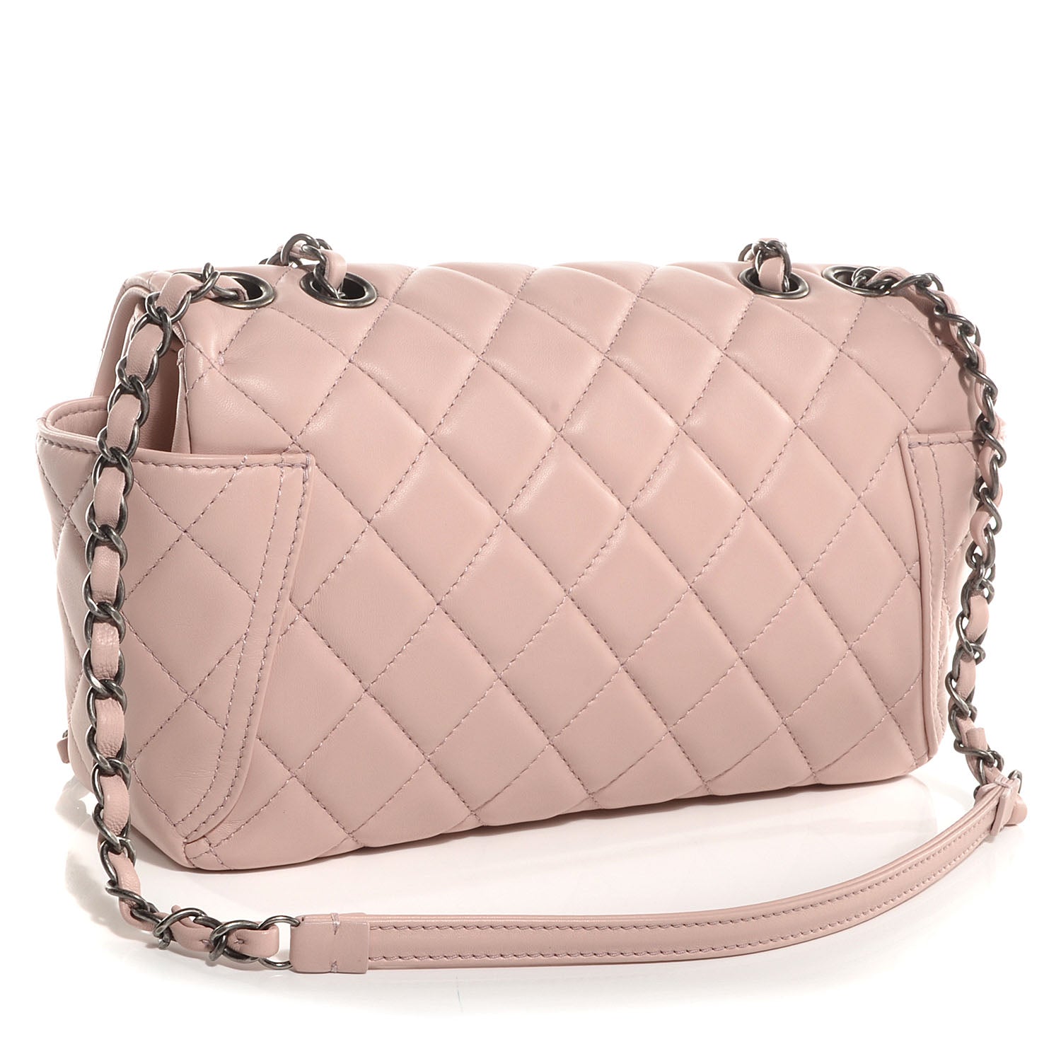 Chanel Lambskin Medium Around Pockets Flap Light Pink 3 of 9