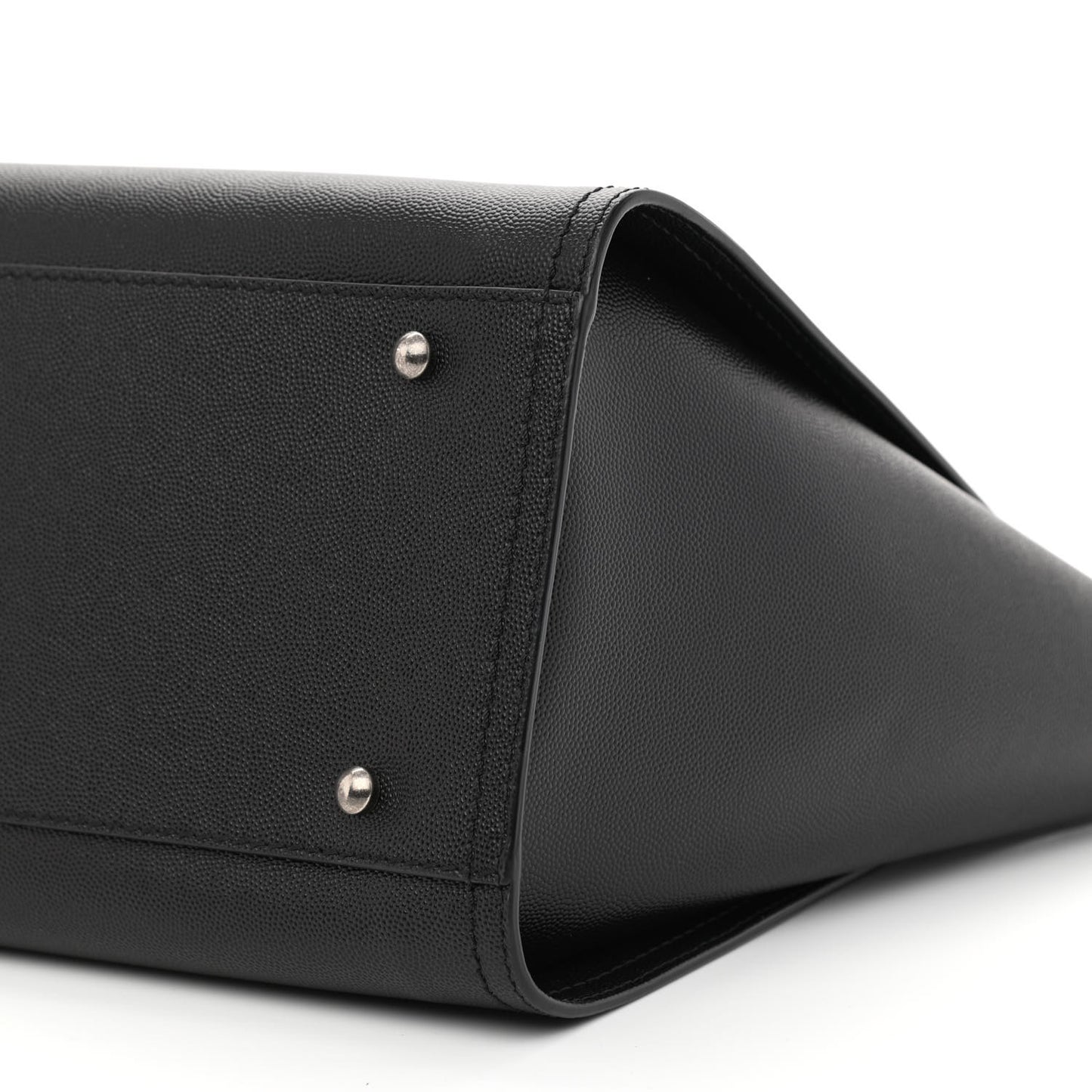 Caviar Small Studded Deauville Tote Black