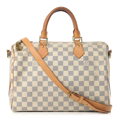 Louis Vuitton Damier Azur Speedy Bandouliere 30 1 of 19