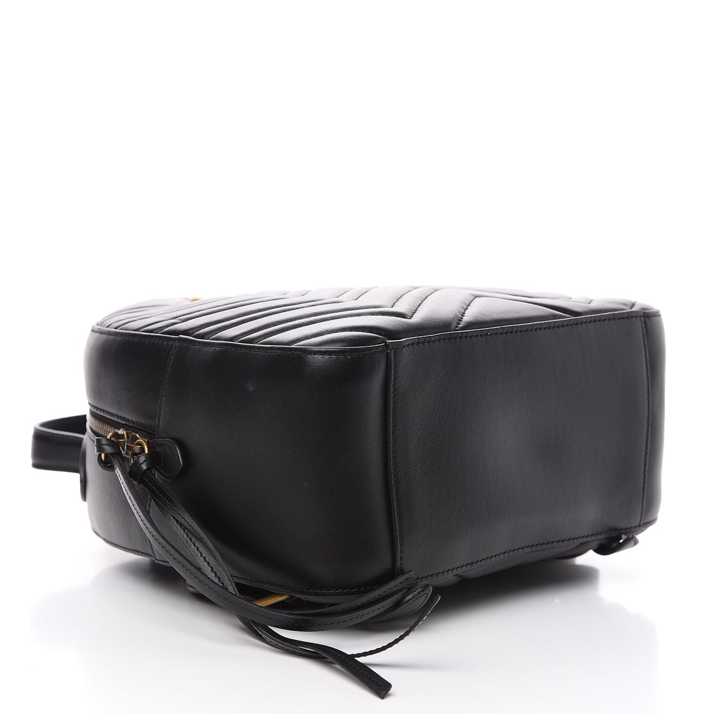 Calfskin Matelasse GG Marmont Dome Backpack Black