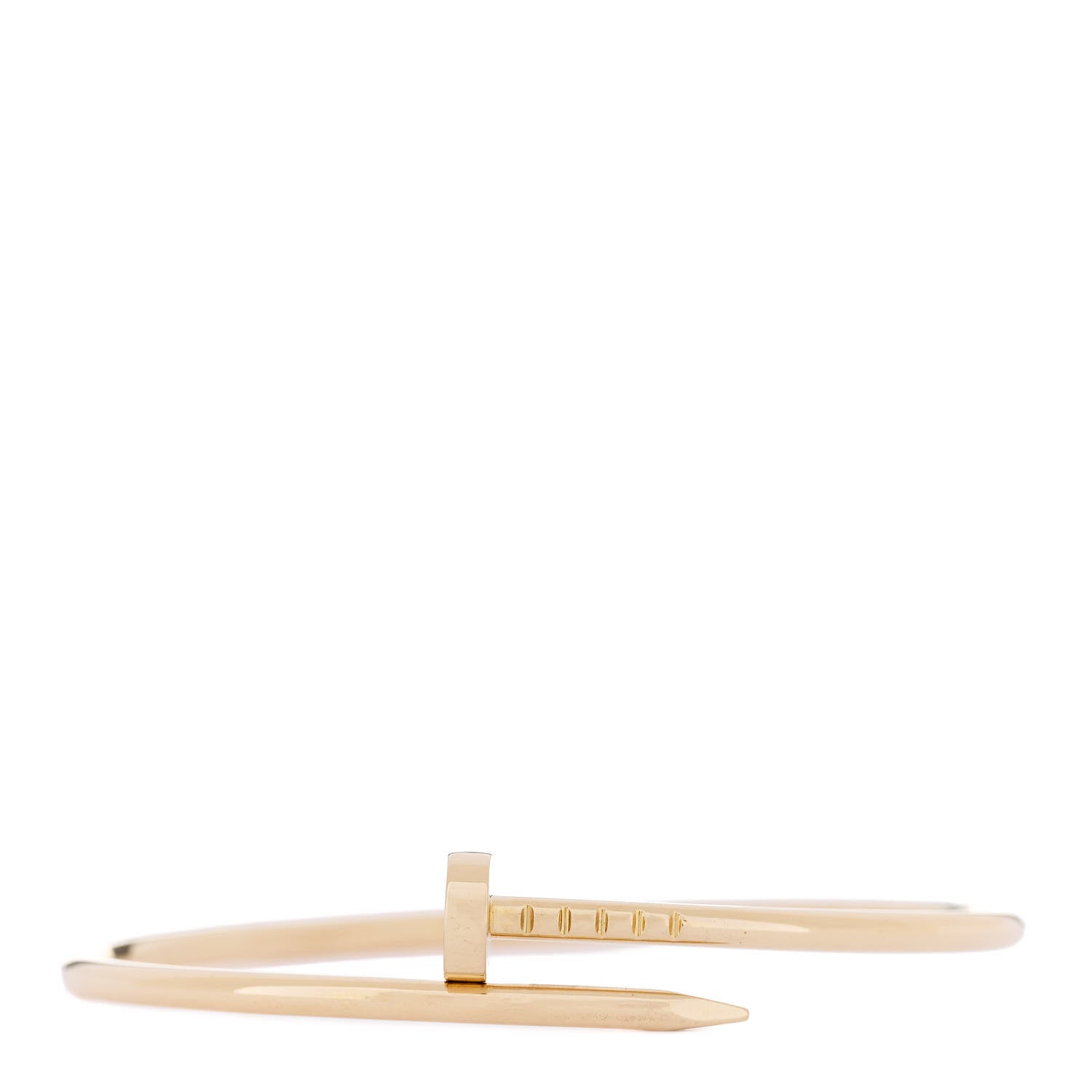 Cartier 18K Yellow Gold Small Juste Un Clou Bracelet 15 1 of 7