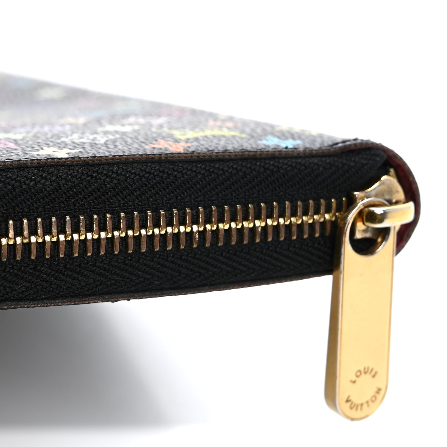 Monogram Multicolor Zippy Wallet Black Grenade