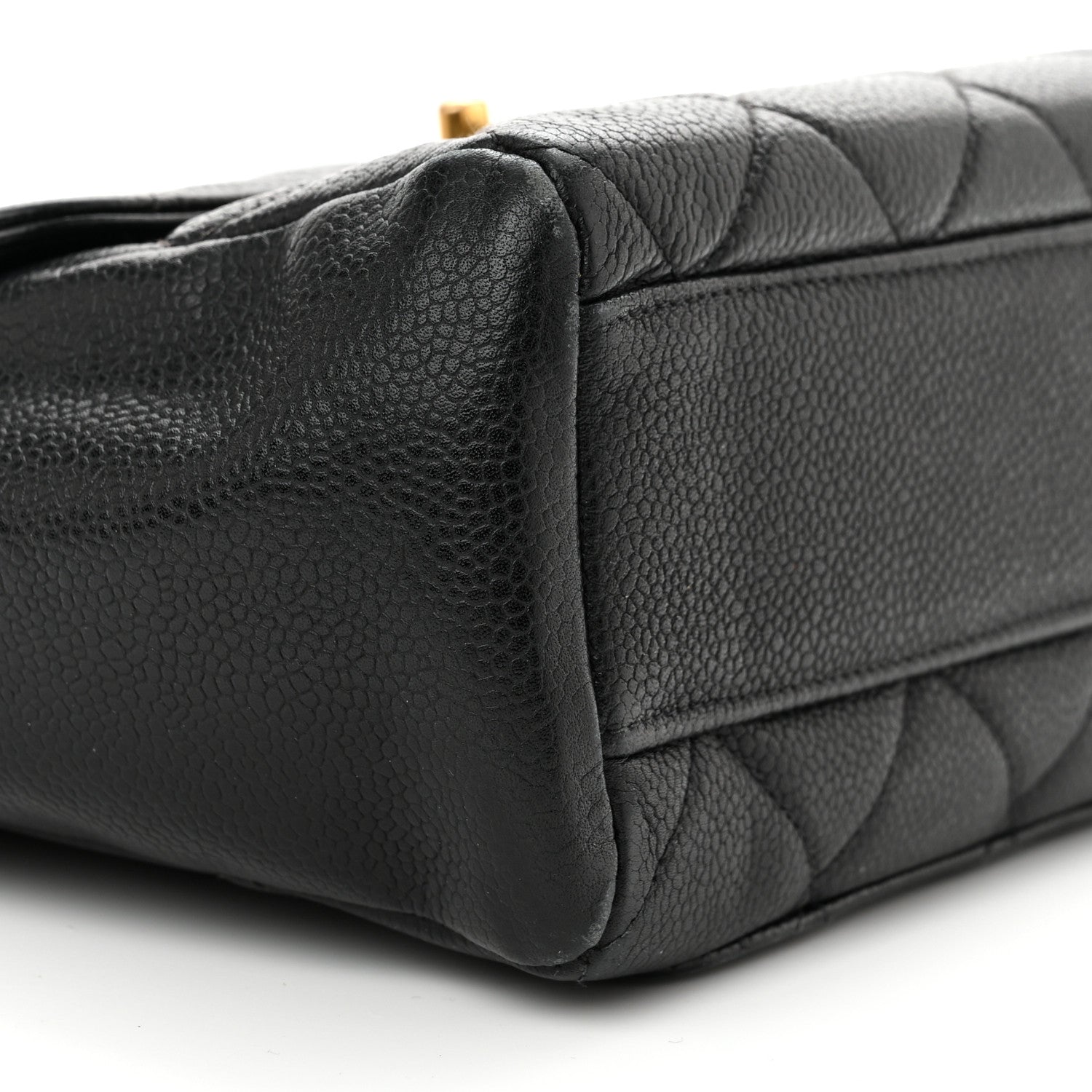 Chanel Caviar Quilted Medium Single Flap Black 9 of 20