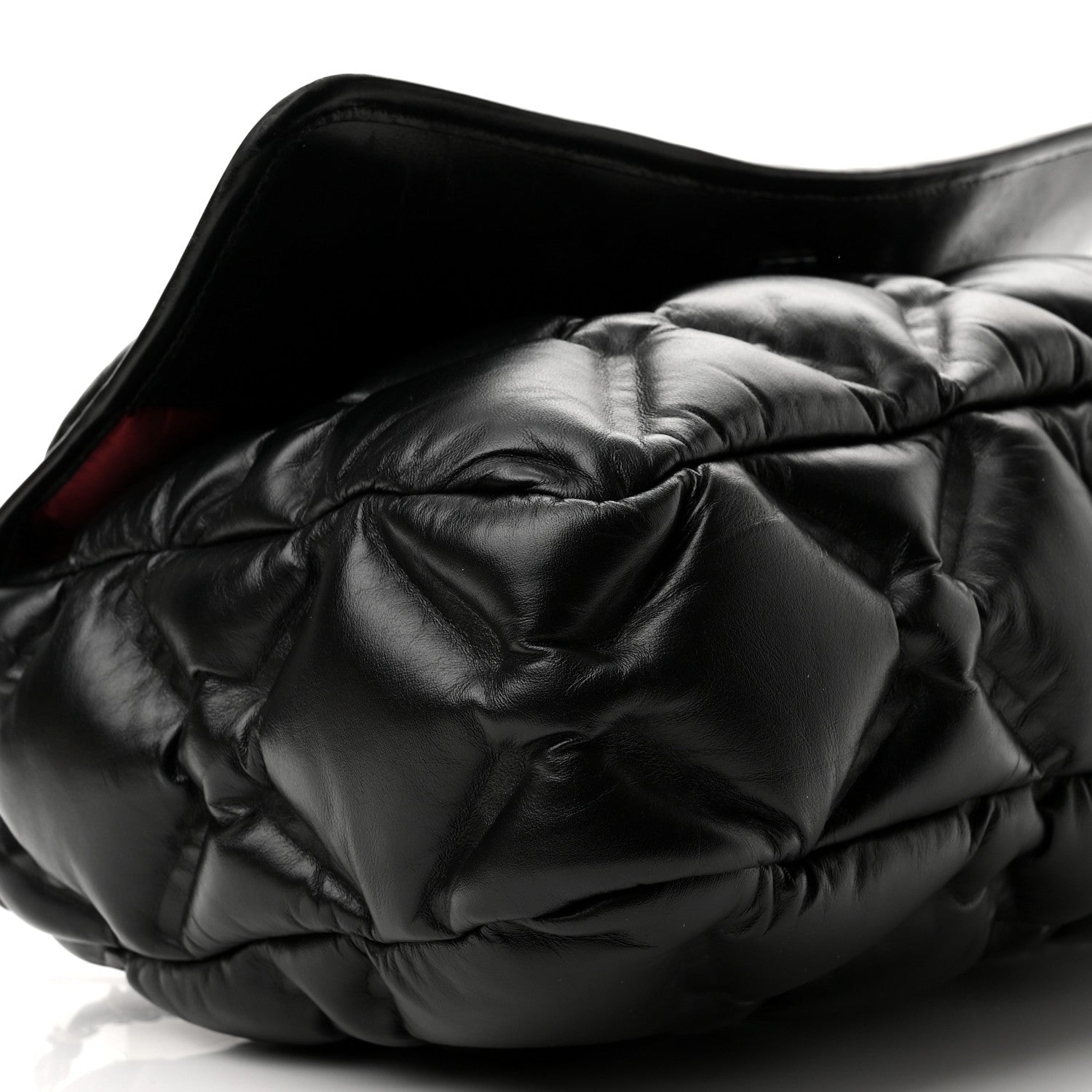 Chanel Calfskin Quilted Large Chesterfield Flap Black 10 of 11