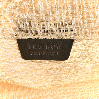 The Row Mesh Saddle Calfskin Mini Barn Tote Bag Ivory 7 of 10