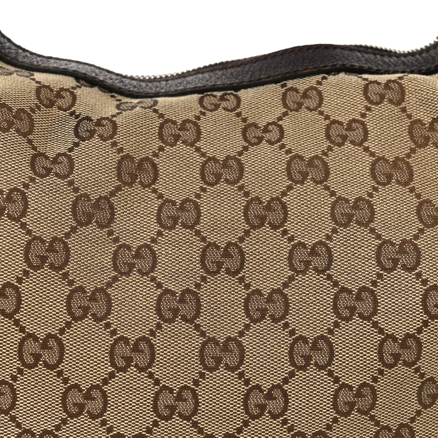 Gucci Monogram Medium Pop Hobo Dark Brown 9 of 11