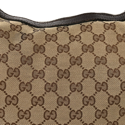 Gucci Monogram Medium Pop Hobo Dark Brown 9 of 11