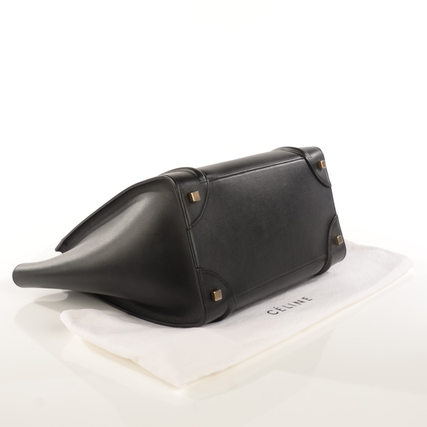 Smooth Calfskin Mini Luggage Black