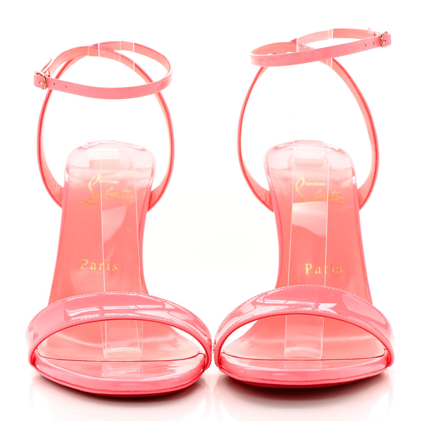 Patent Loubigirl 100 Sandals 40 Pink