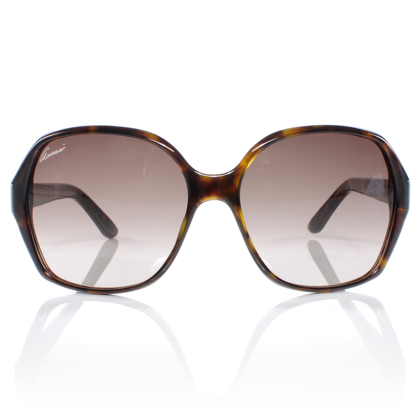 Tortoise Shell Web GG Sunglasses 3538