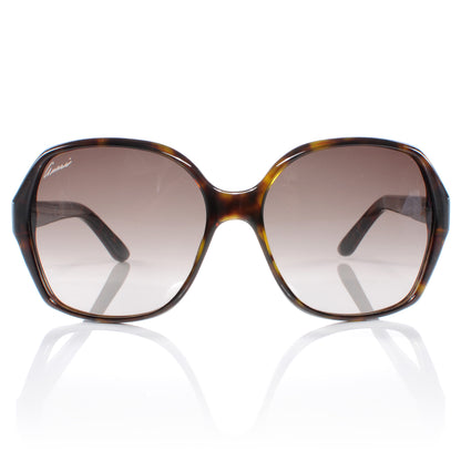 Gucci Tortoise Shell Web GG Sunglasses 3538 2 of 5