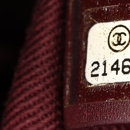 Chanel Lambskin Chevron Quilted Double Stitch Medium Single Flap Black 7 of 11