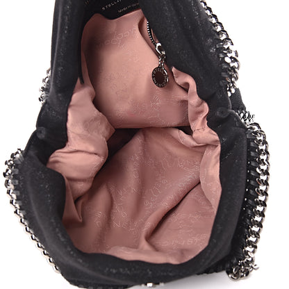 Stella McCartney Shaggy Deer Falabella Fold Over Tote Black 7 of 16