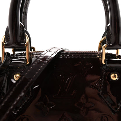 Louis Vuitton Vernis Alma BB Amarante 7 of 9