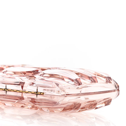 Gucci Plexiglass Aristrographic Box Clutch Pink 8 of 8
