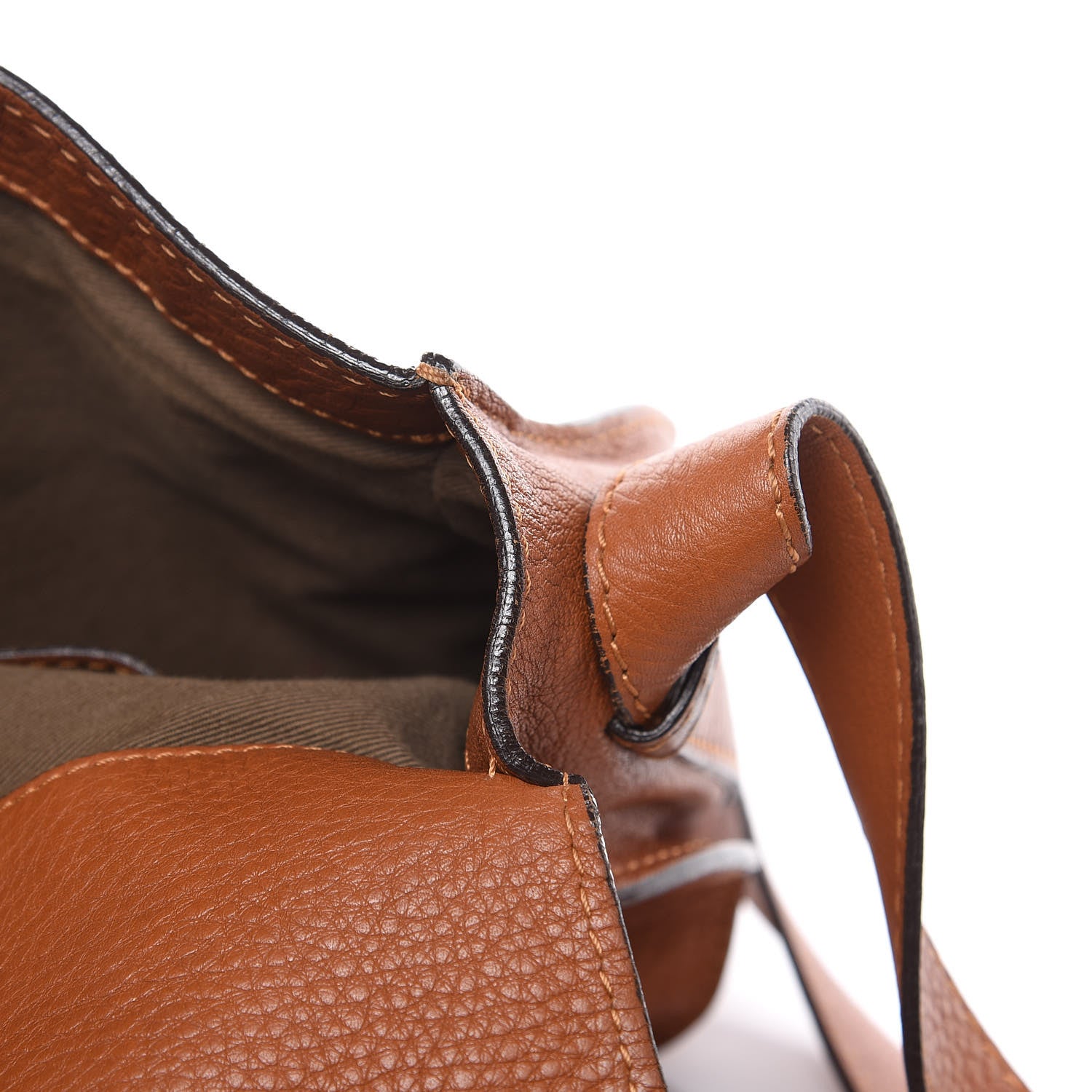 Chloe Calfskin Medium Marcie Round Crossbody Bag Tan 12 of 14