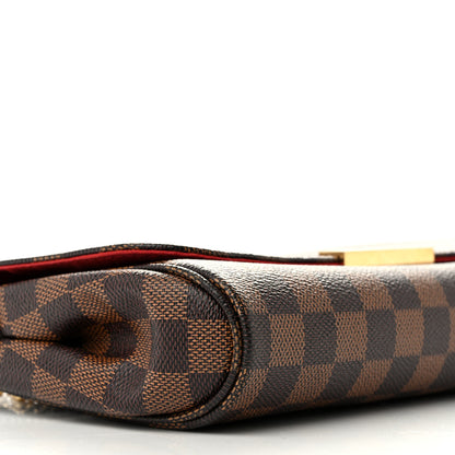 Louis Vuitton Damier Ebene Favorite MM 9 of 12