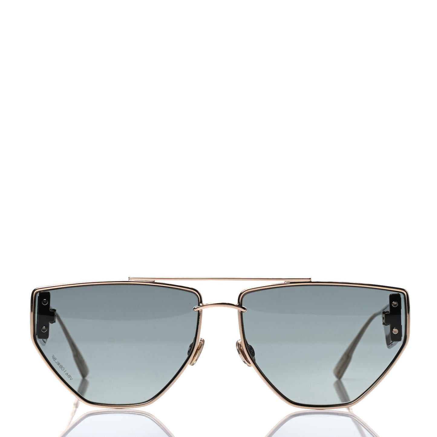 Clan 2 Aviator Sunglasses Black Gold