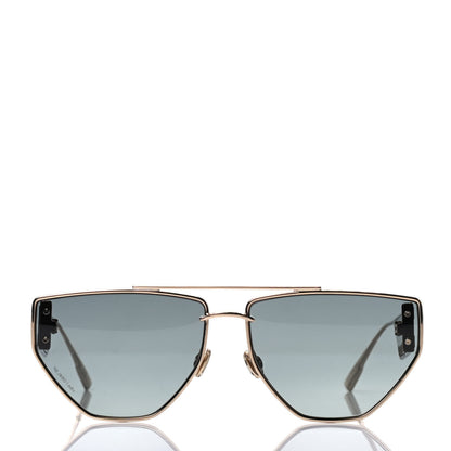 Christian Dior Clan 2 Aviator Sunglasses Black Gold 2 of 7