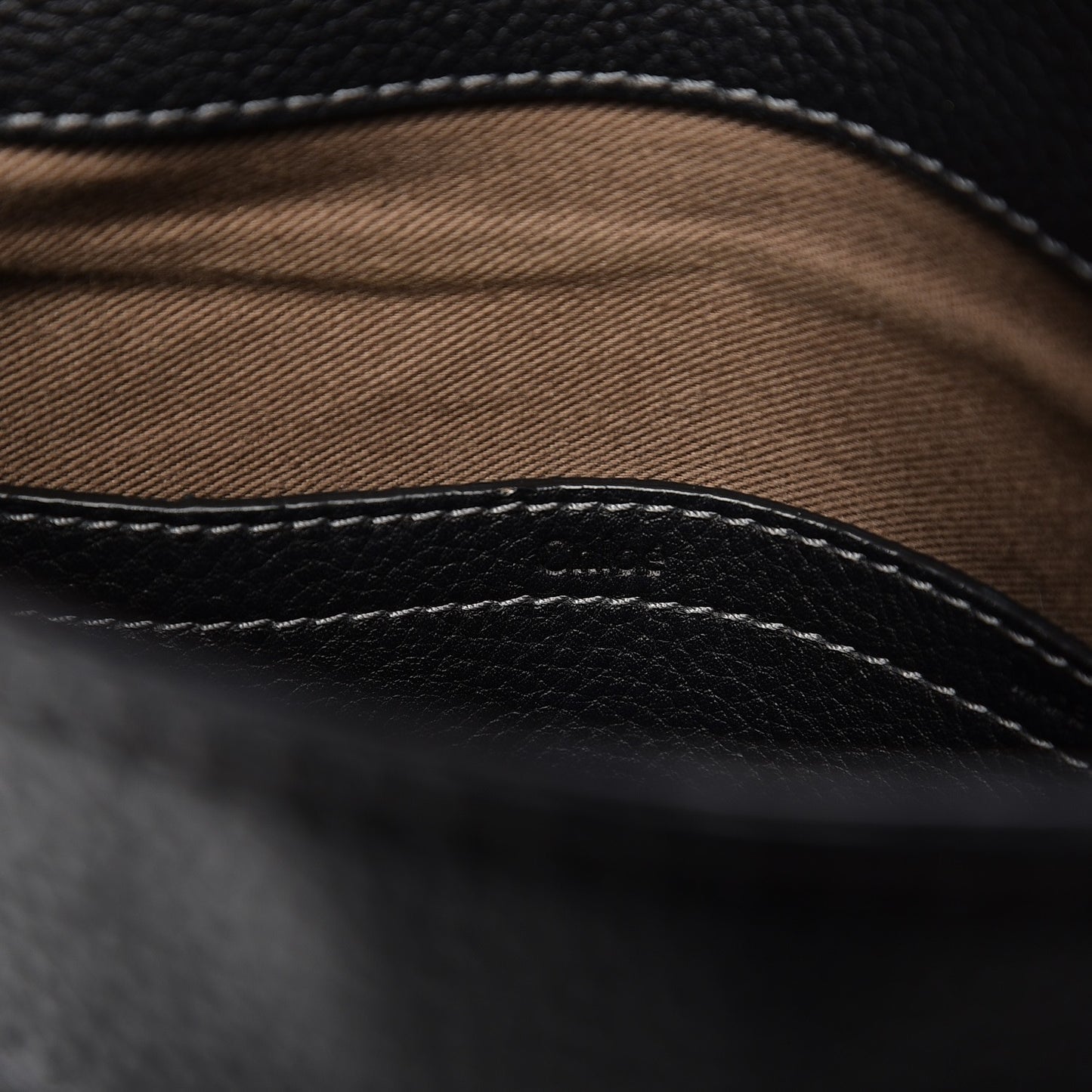 Calfskin Medium Marcie Round Crossbody Bag Black