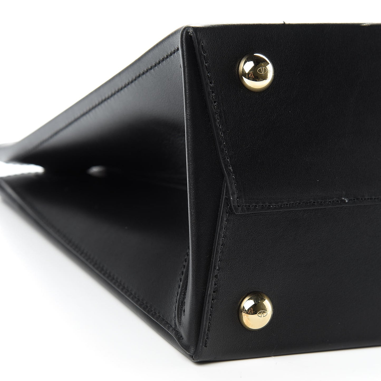 Printed Calfskin VLTN Tote Black