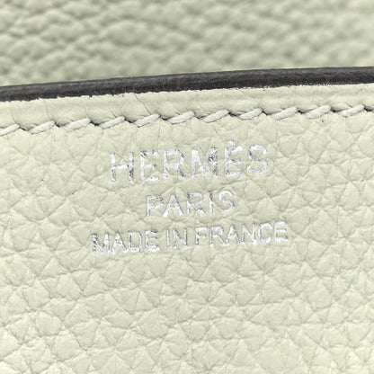 Hermes Togo Birkin 25 Gris Neve 6 of 9