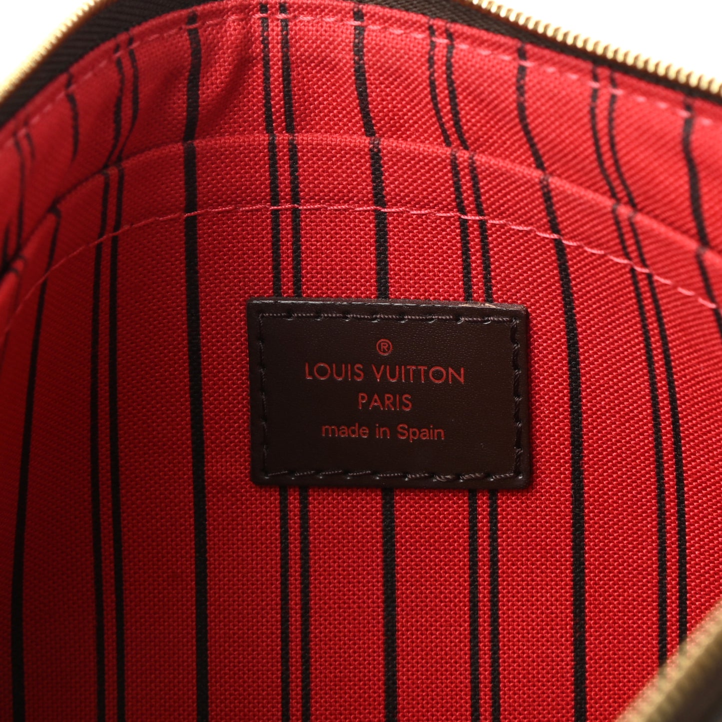 Damier Ebene Neverfull MM GM Pochette