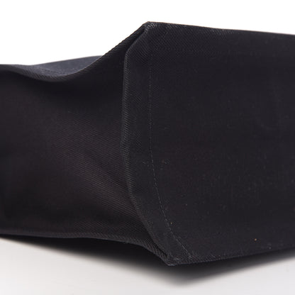 Saint Laurent Linen Calfskin Rive Gauche Tote Black 7 of 8