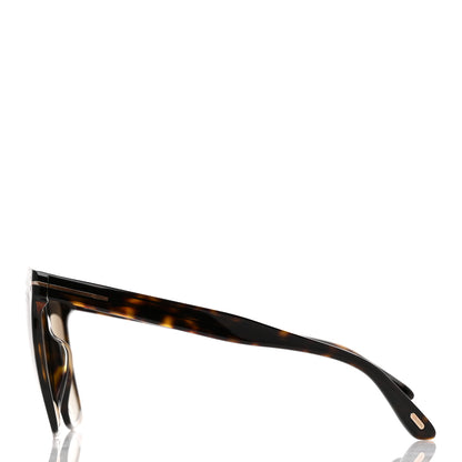 Tom Ford Acetate Polarized Sabrina Cat Eye Sunglasses TF764 Dark Havana 3 of 8