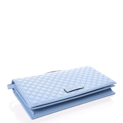 Gucci Microguccissima Crossbody Wallet Mineral Blue 4 of 9