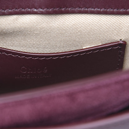 Chloe Calfskin Small Tess Bag Burnt Brown 7 of 10