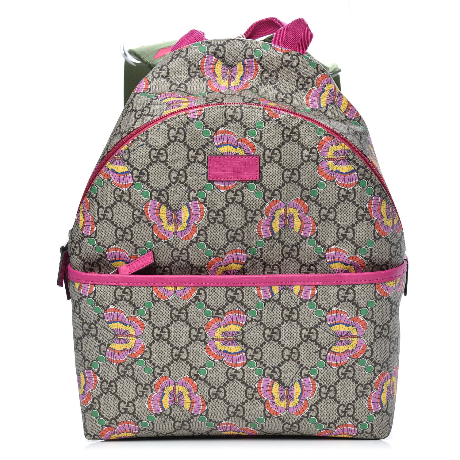 Gucci GG Supreme Monogram Childrens Butterfly Backpack 1 of 9