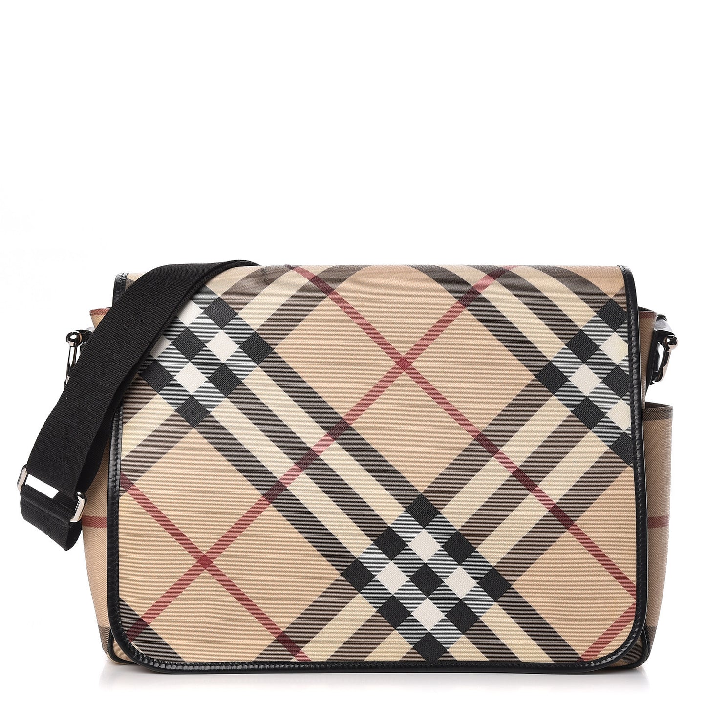 Nova Check Diaper Messenger Bag