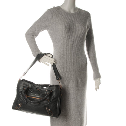 Balenciaga Agneau Giant 21 Rose Gold Hardware City Anthracite 2 of 7