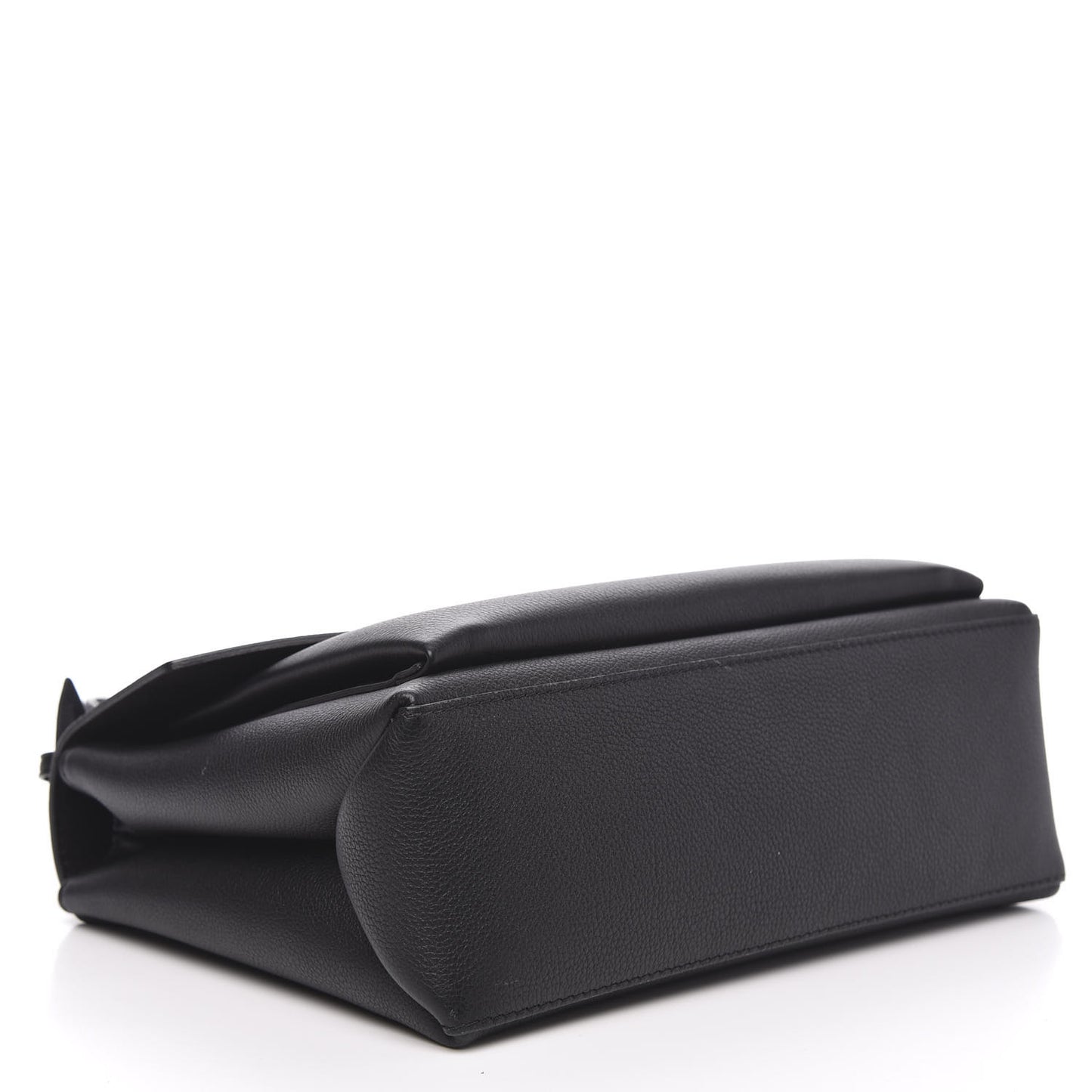 Soft Calfskin My Lockme Top Handle Black