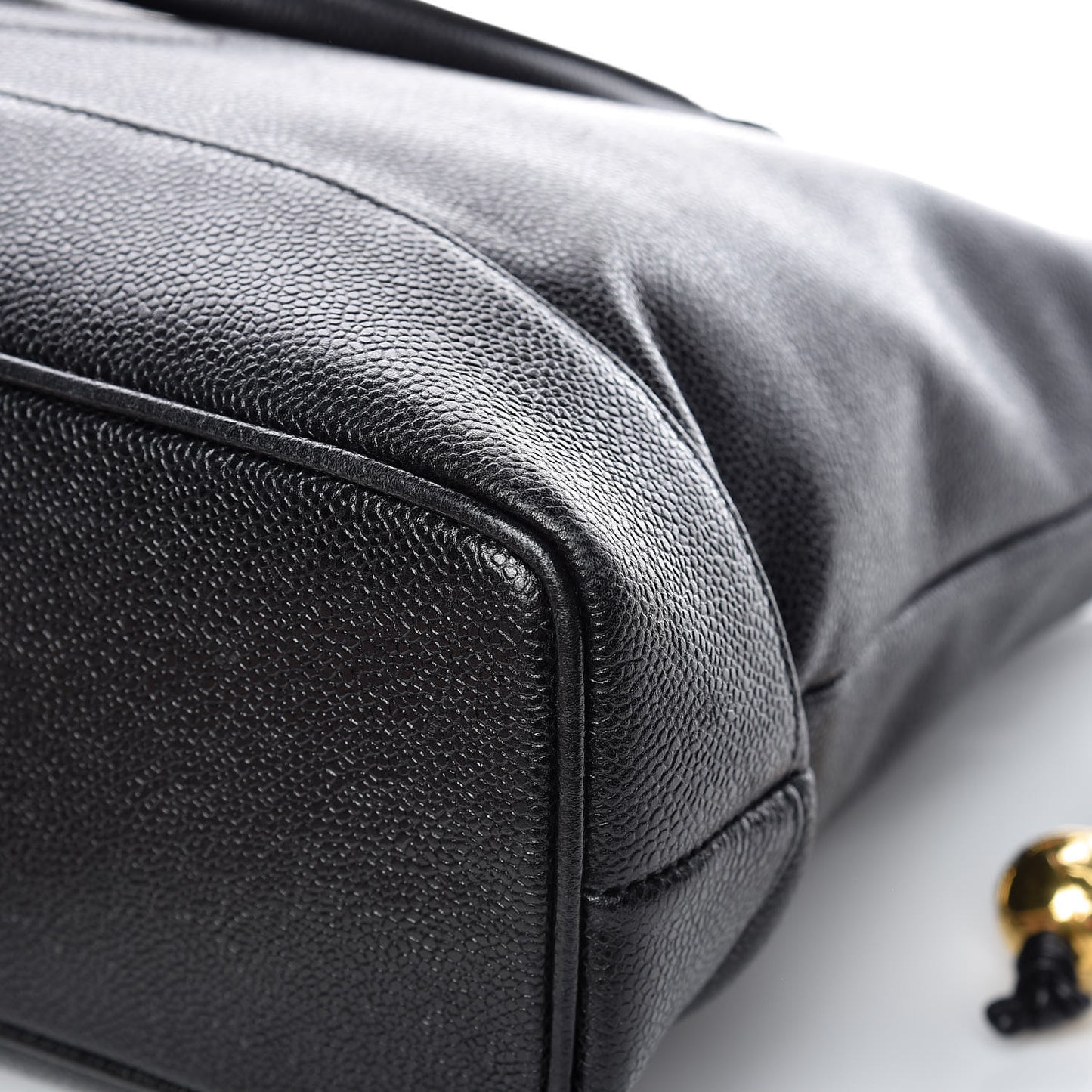 Caviar Shopper Tote Black