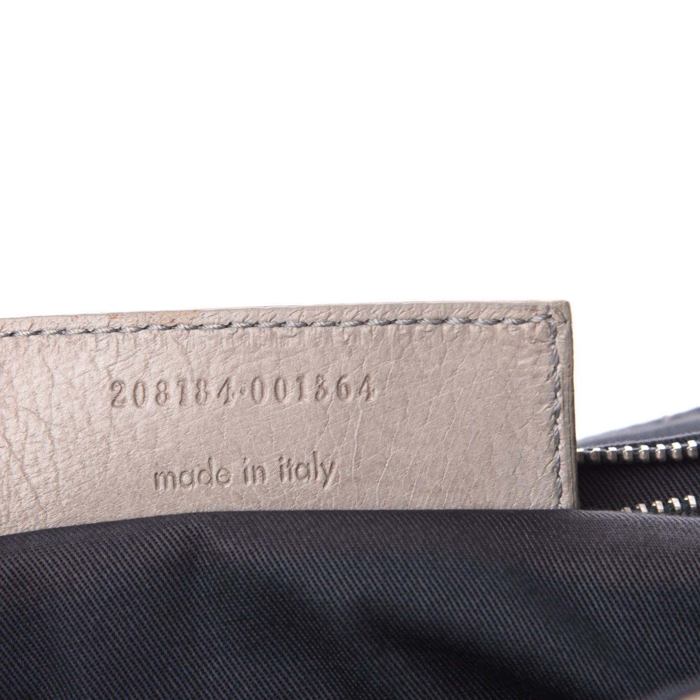 Chevre Stingray Clutch Grey