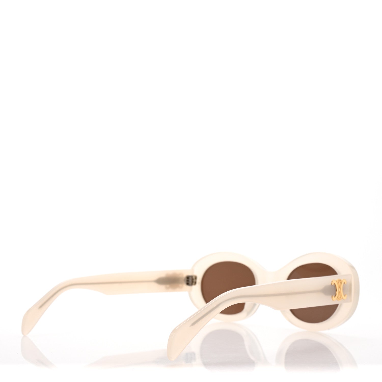 Celine Acetate Triomphe 01 Sunglasses CL 40194U White 4 of 7
