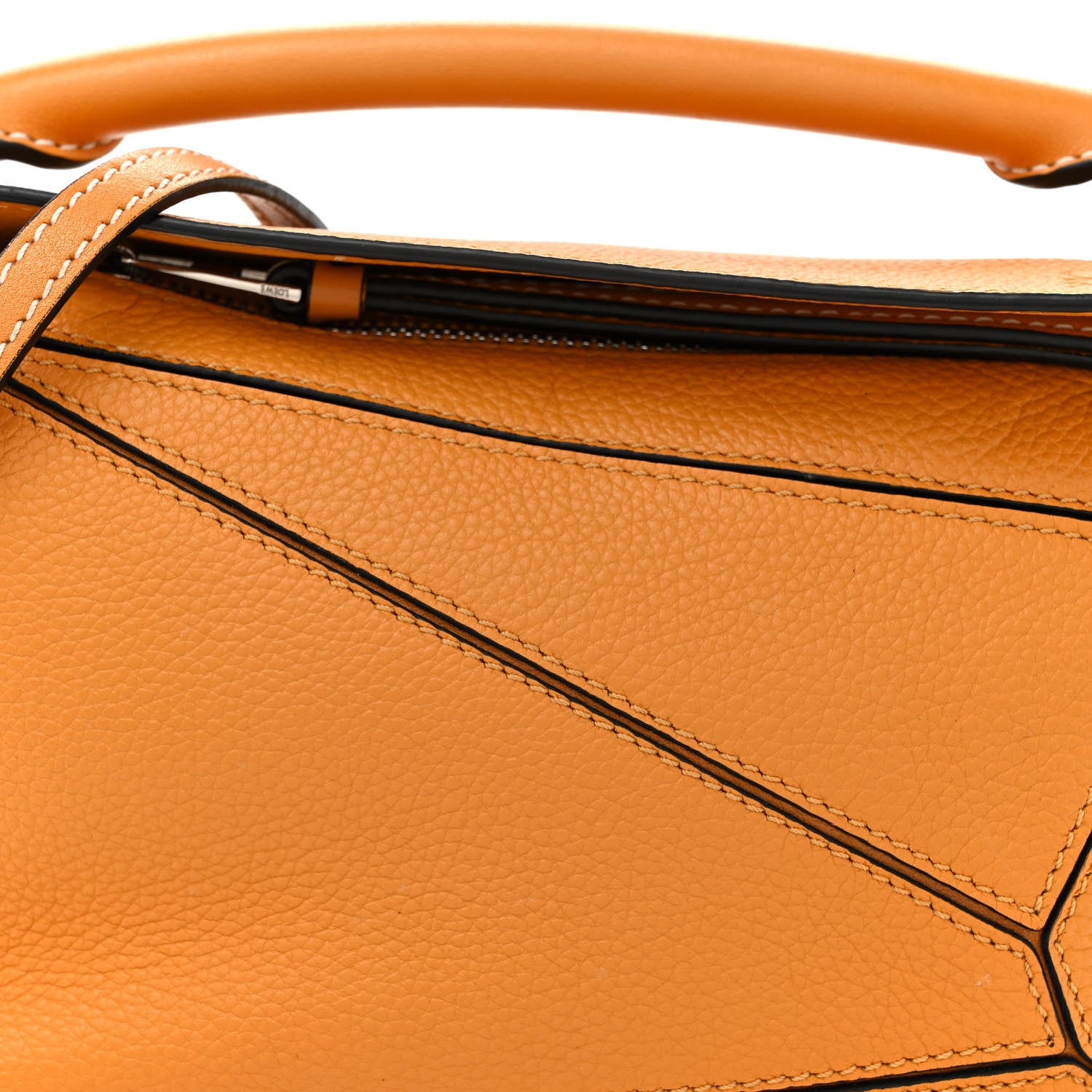 Loewe Calfskin Mini Puzzle Bag Narcisus Yellow 8 of 12