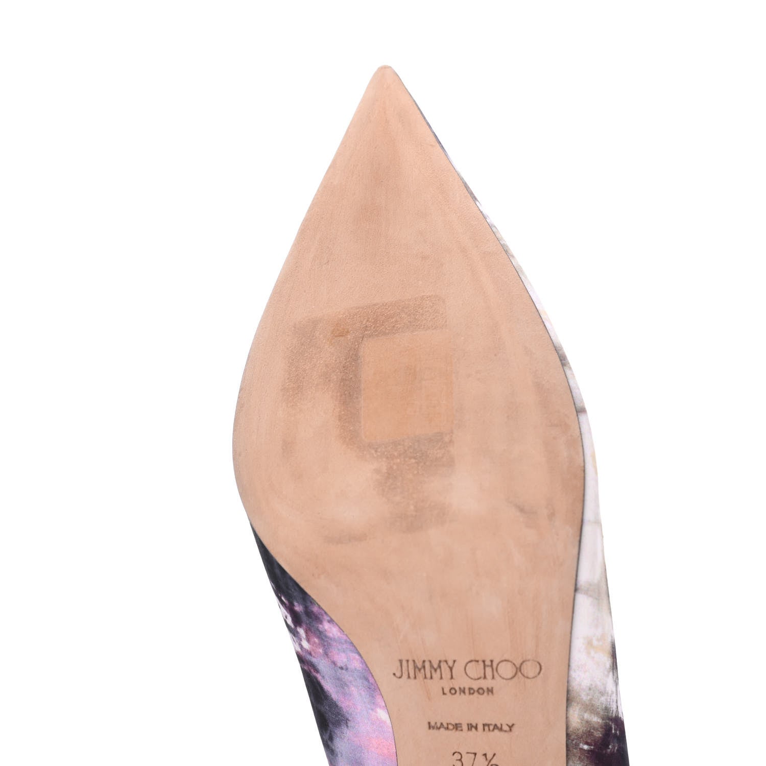 Jimmy Choo Fabric Tie Dye Love Pumps 37.5 Multicolor 11 of 12